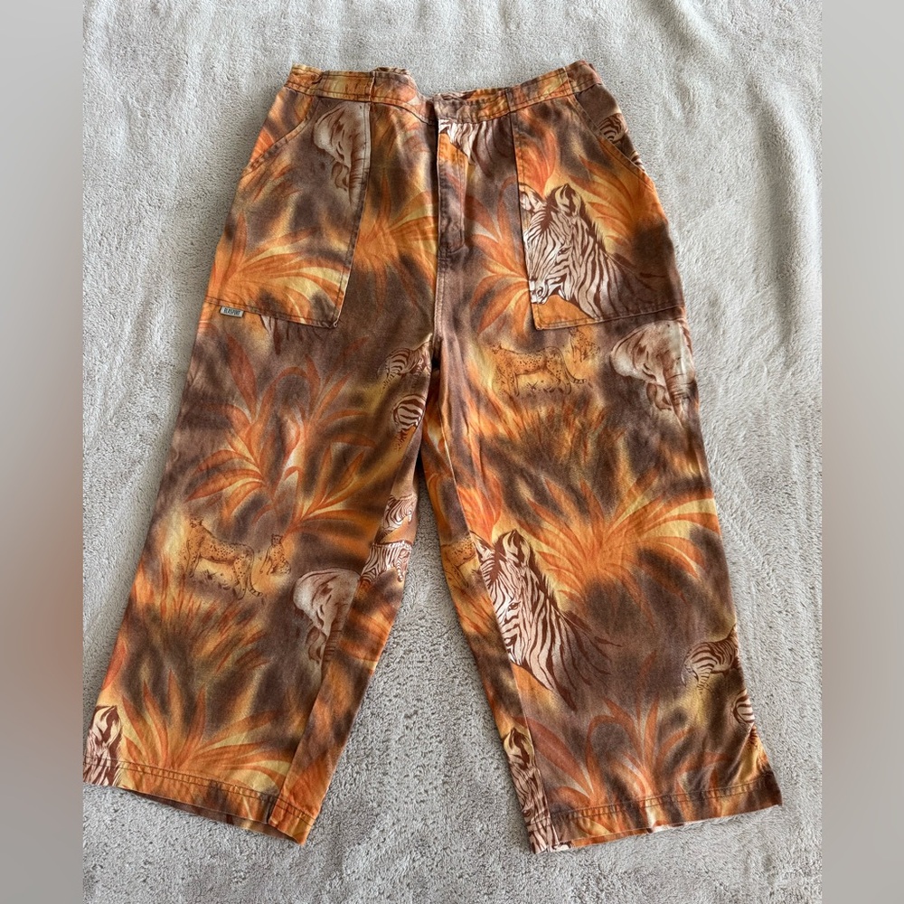 Blassport Animal Print Capris